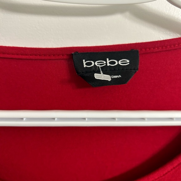 BEBE Red Top - Picture 4 of 6